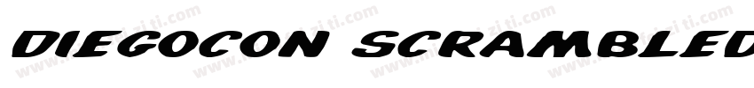 DiegoCon Scrambled字体转换